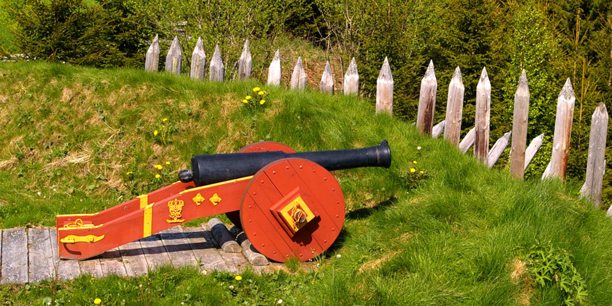 Stene Skanse - historisk forsvarsverk i verdal