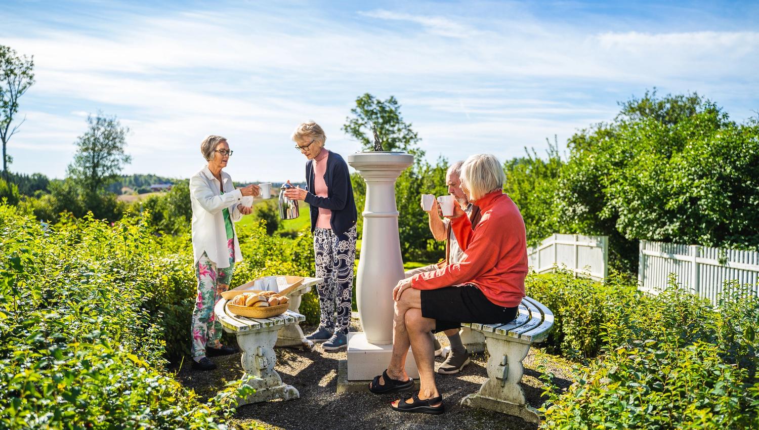 God stund hos Spydeberg prestegård
