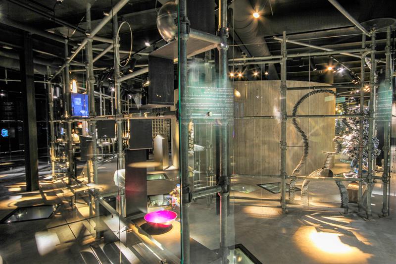 Inside the Aluminum Museum in Holmestrand