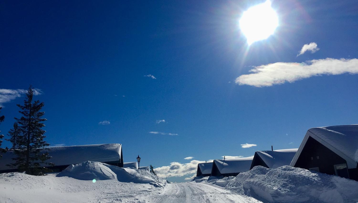 Vinter på Lifjelltunet