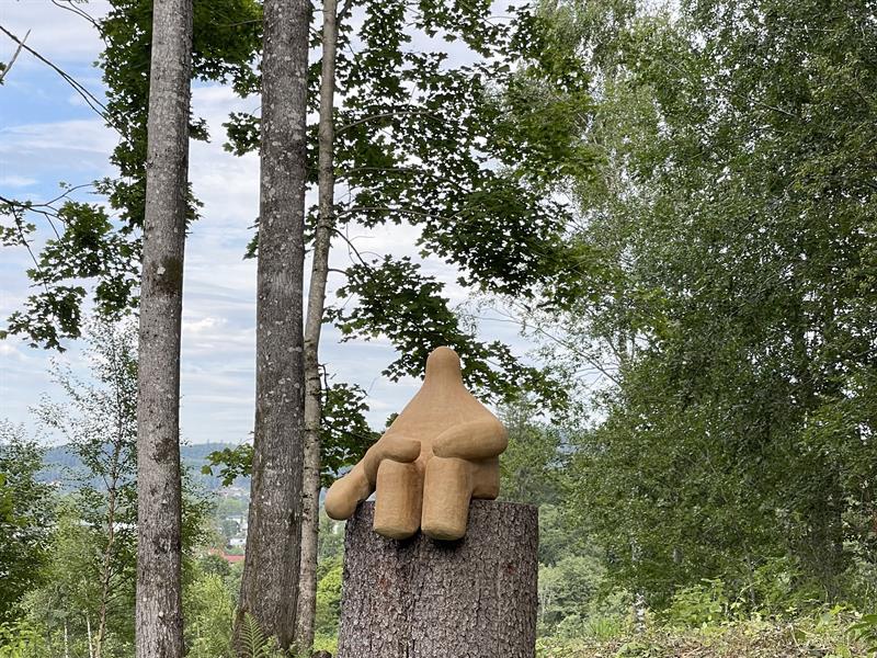 Art at a tree 