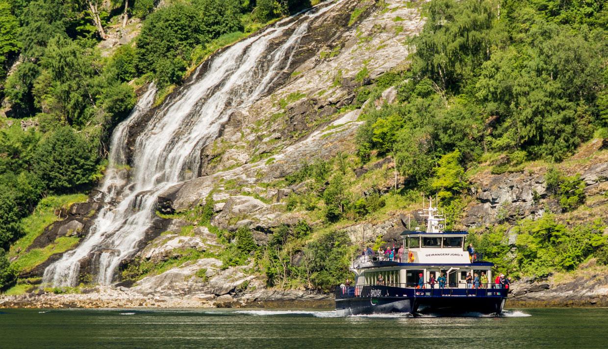 Fjordcruise Ålesund - Geiranger (ein weg)