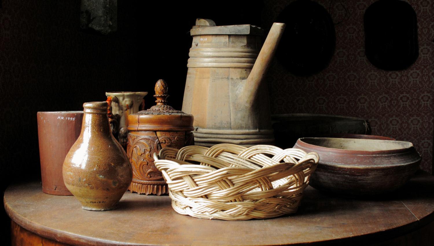 Diverse historiske gjenstander
