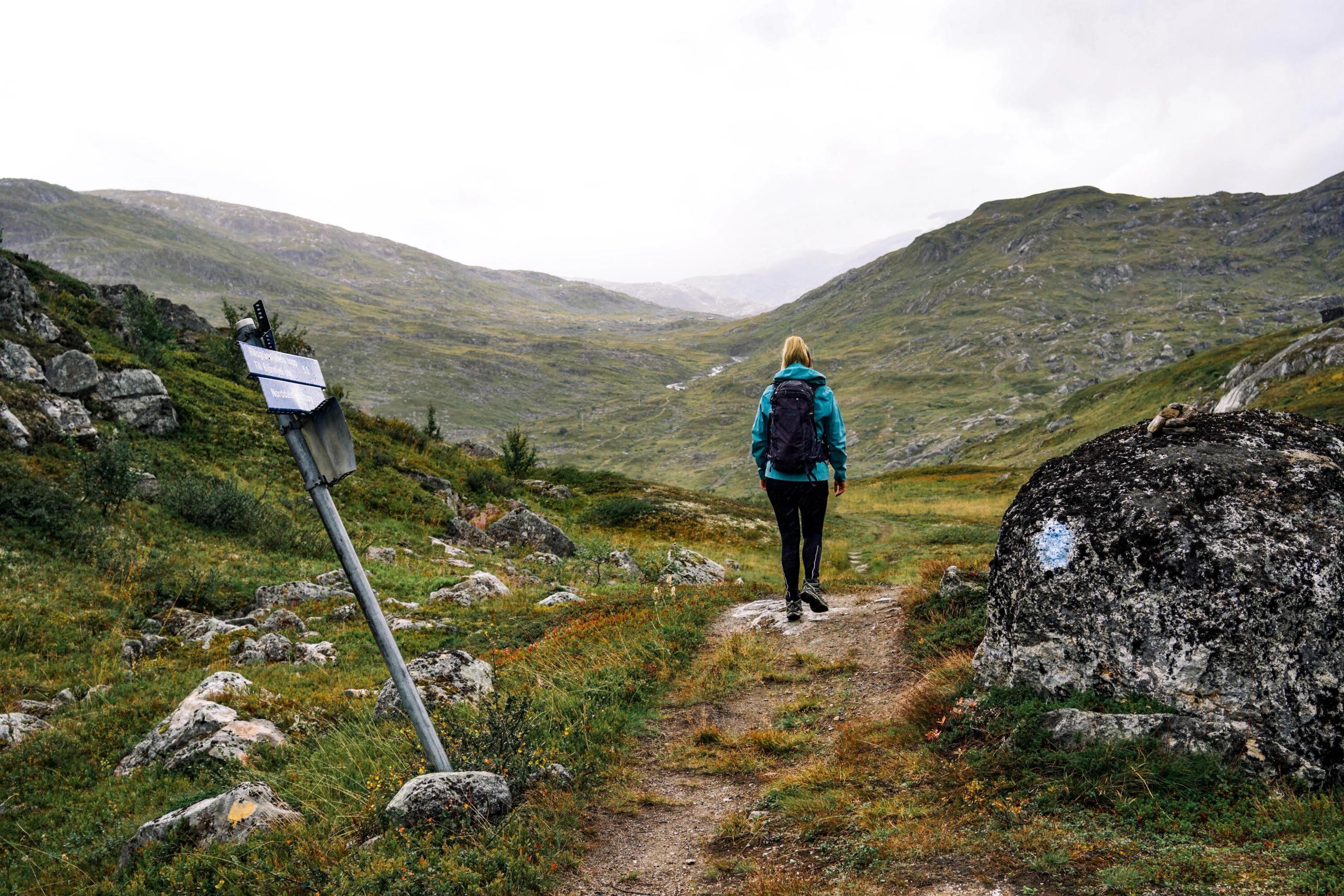 Historical hike along the Rallarleden in Björkliden