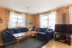Living area seafront apartment
