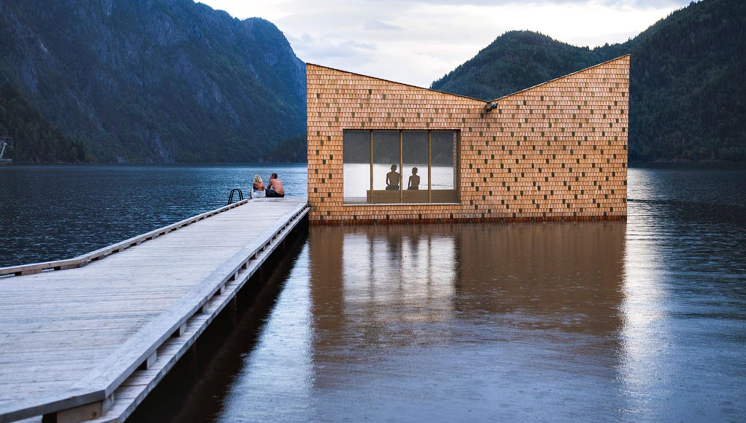 Soria Moria sauna at Dalen
