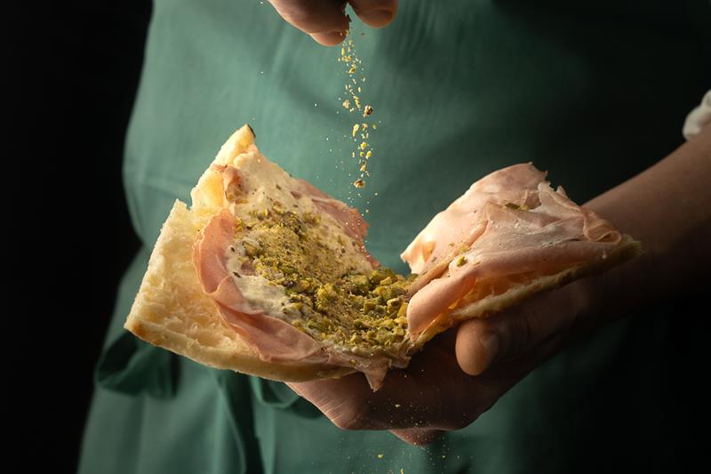 Detail of sandwich