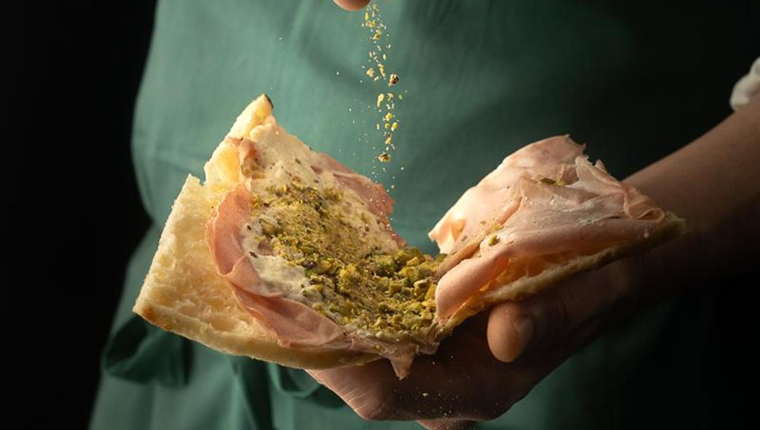 Detail of sandwich