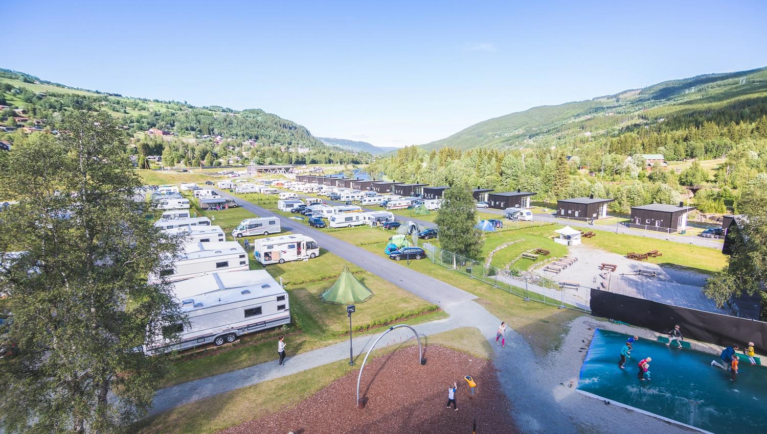 Oversiktsbilde HTopcamp Hallingdal
