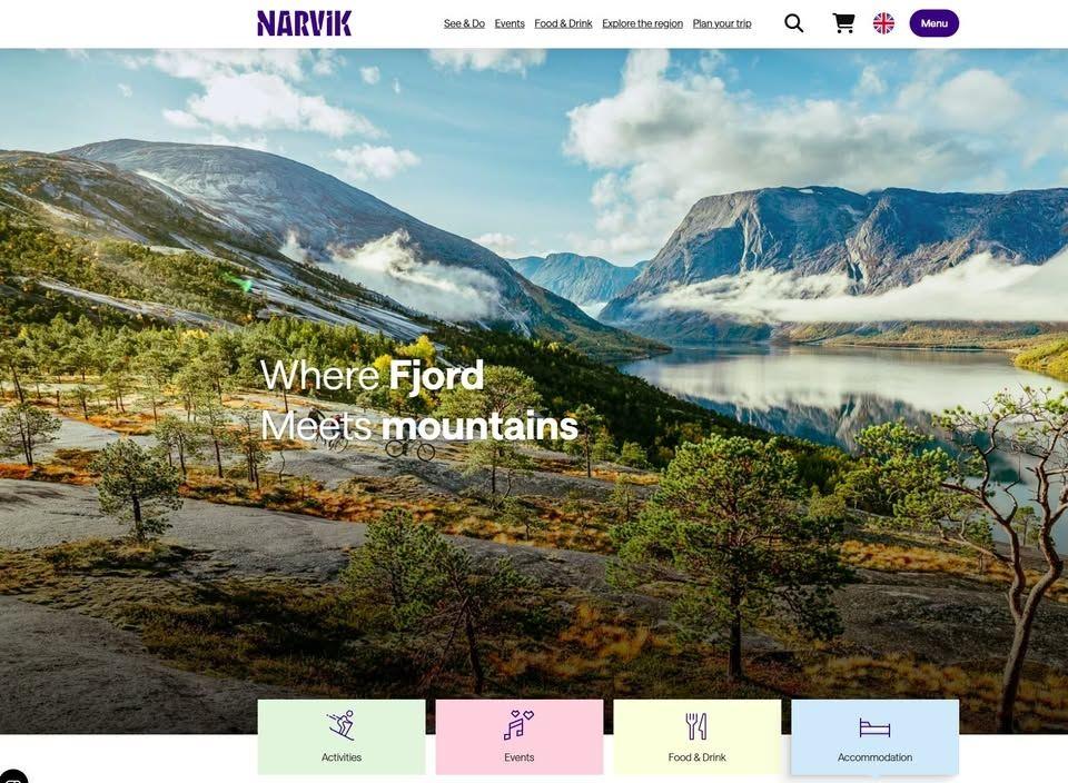 Join us for the launch of the new website for Visit Narvik