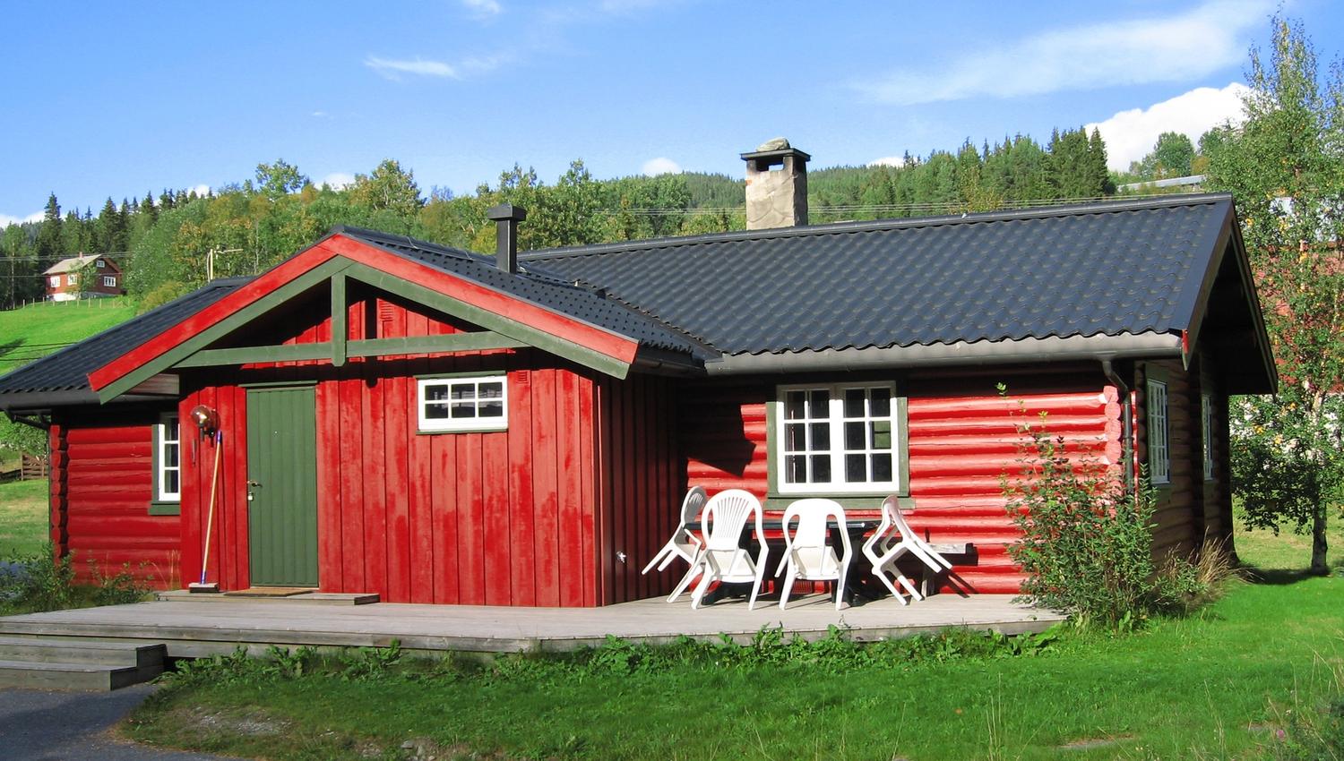 Hytte, Ål, Sommer, Tveitehaug