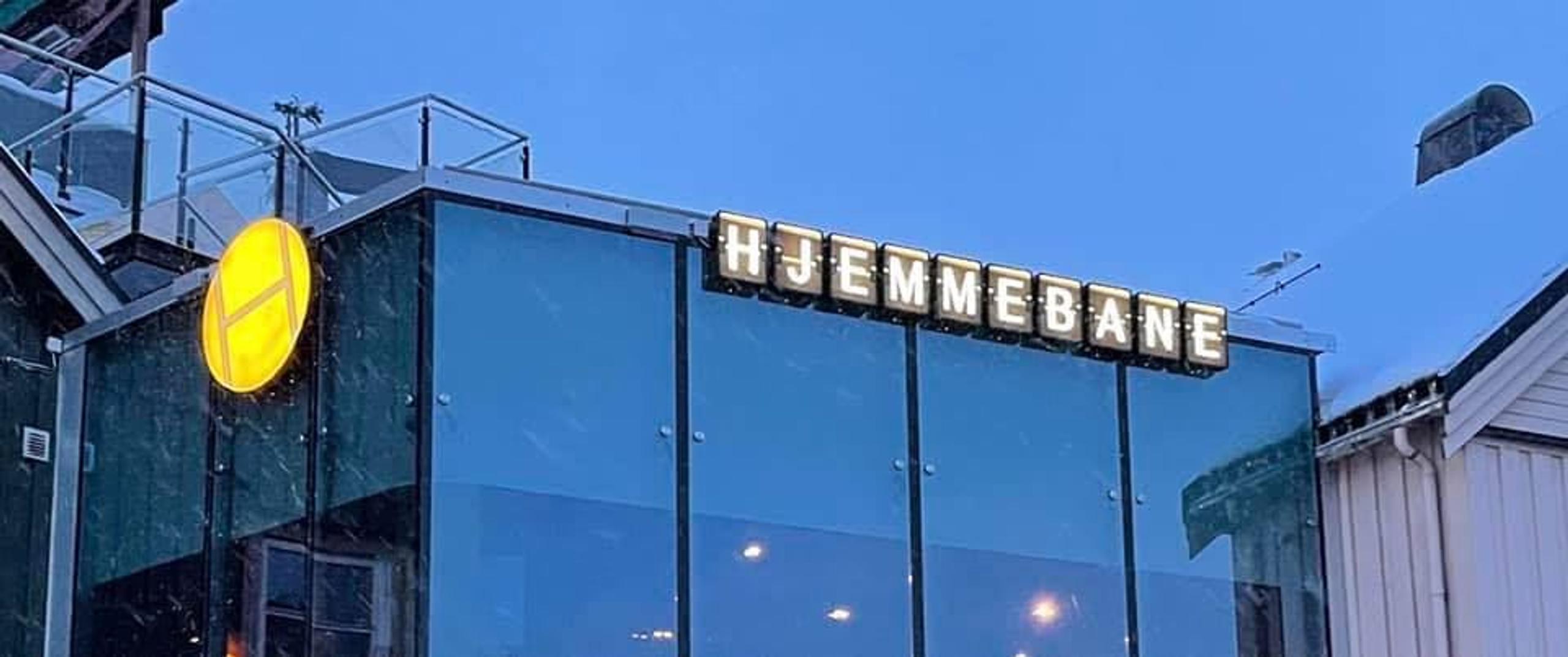 The exterior of Hjemmebane in central Tromsø.
