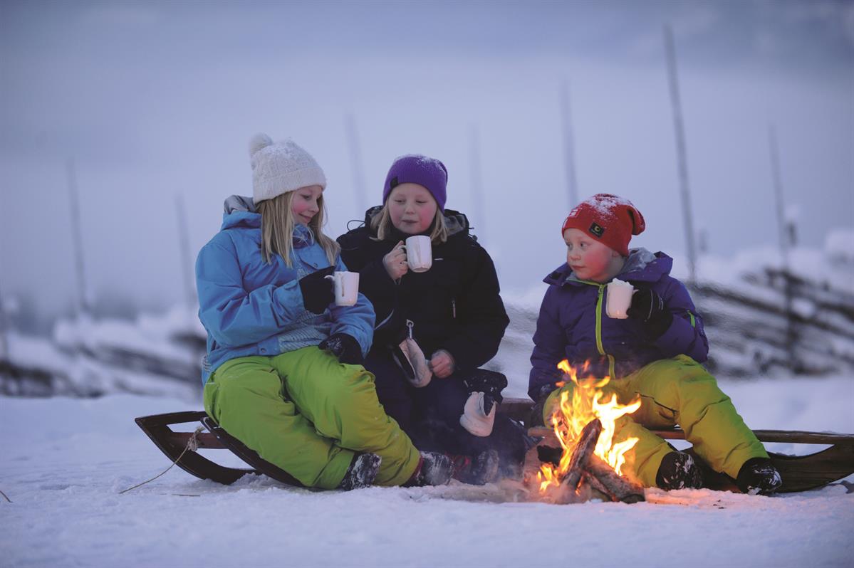Winter holiday at a historic hotel near Hafjell