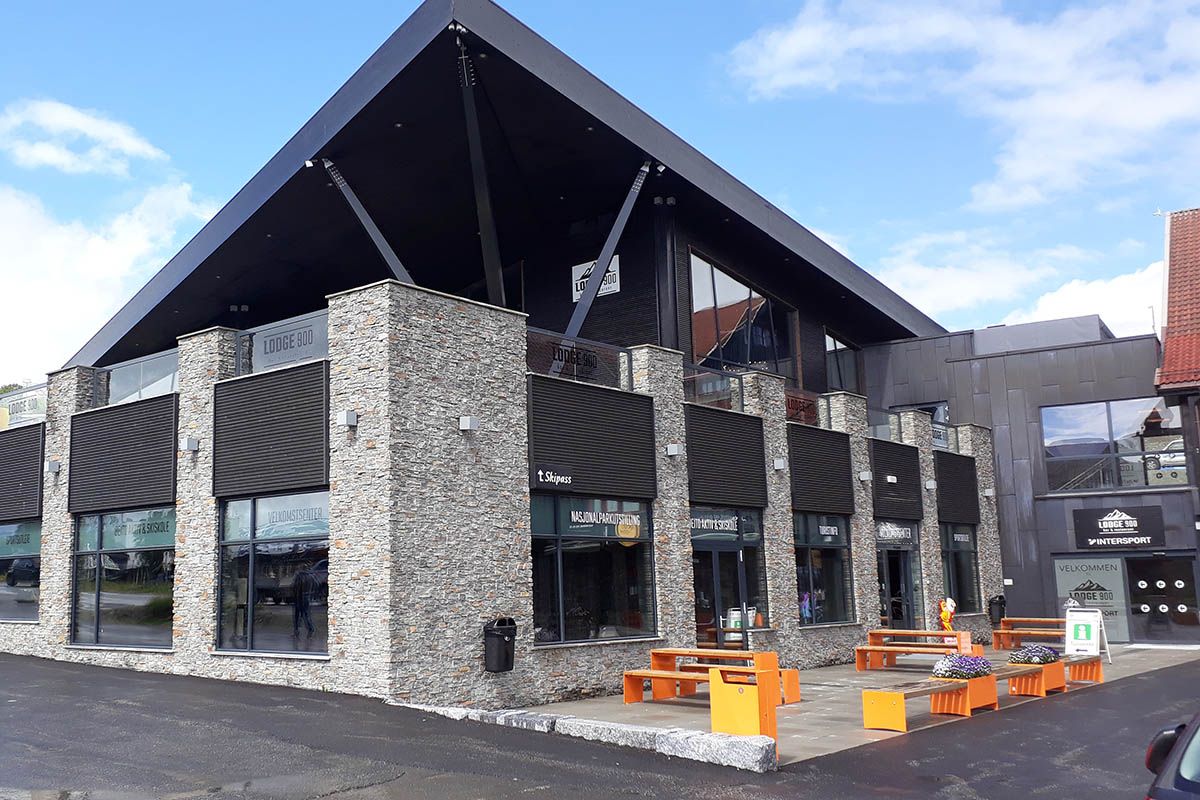 Die neue Beitostølen Touristeninformation im Velkomstsenter in Beitostølen.