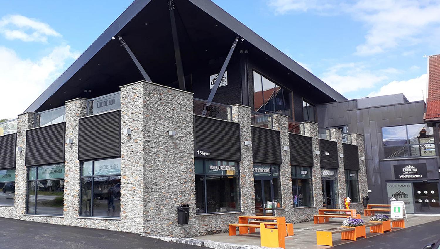 Die neue Beitostølen Touristeninformation im Velkomstsenter in Beitostølen.
