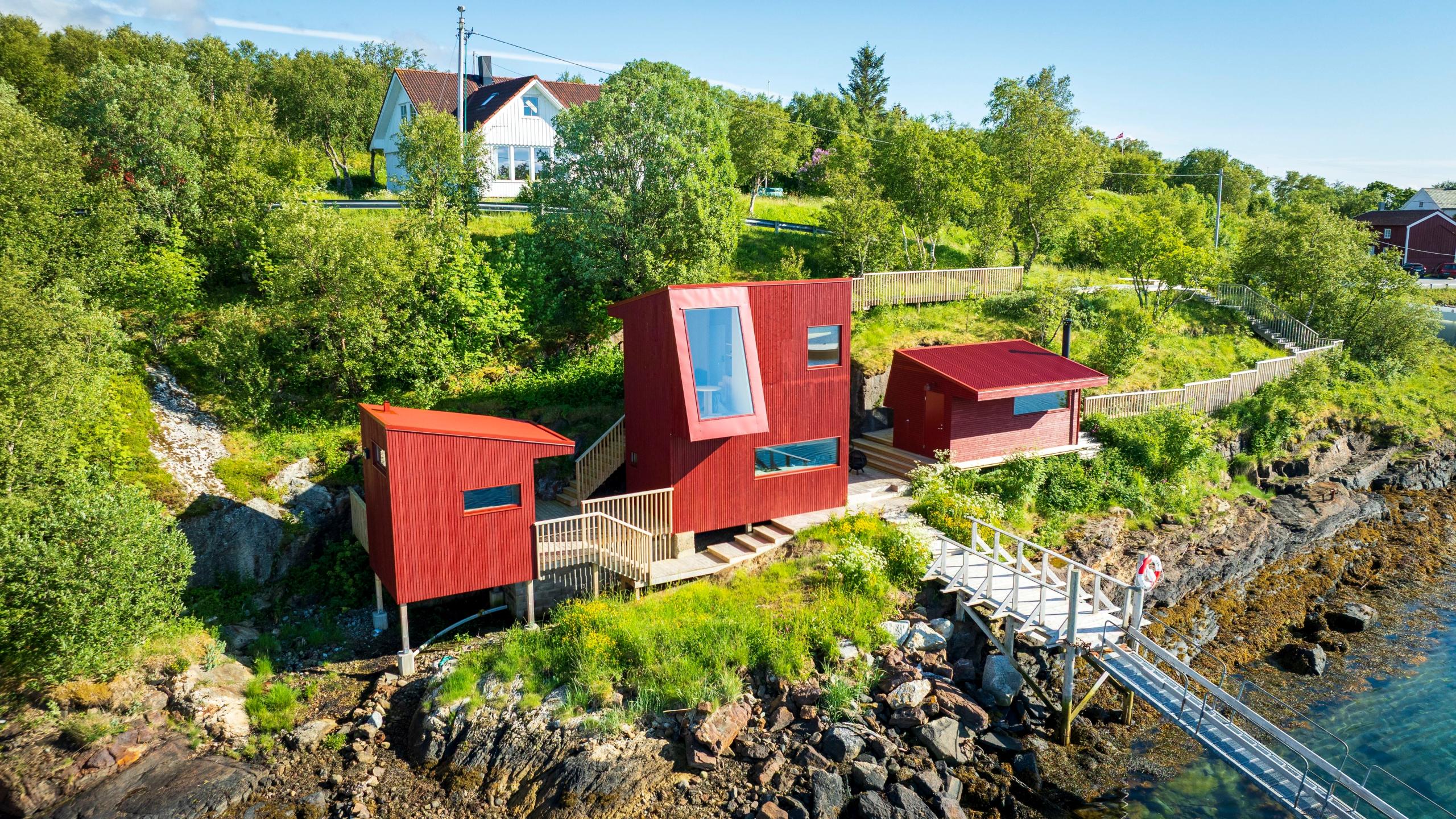 The Sauna House at Selsøyvik