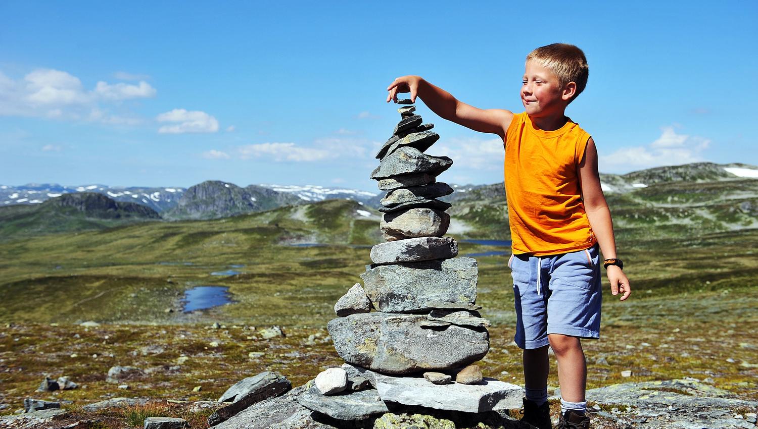Fint turmål for barna
