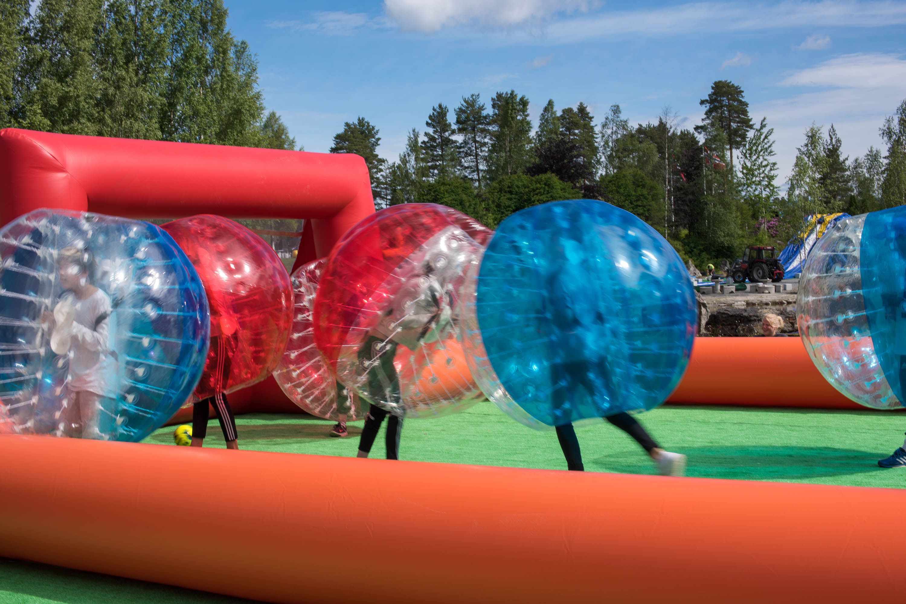 Uteaktiviteter i Mineralparken