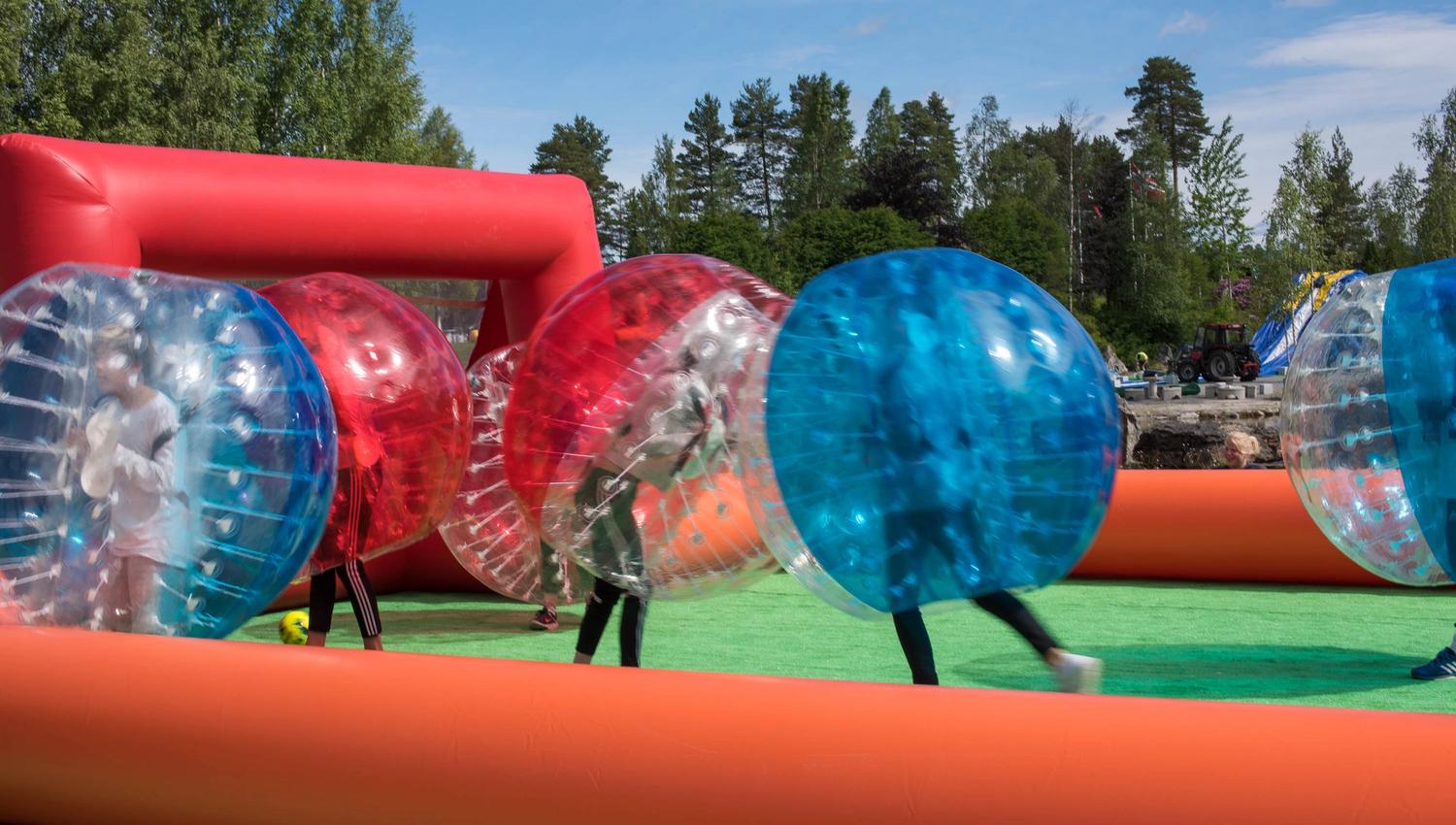 Uteaktiviteter i Mineralparken