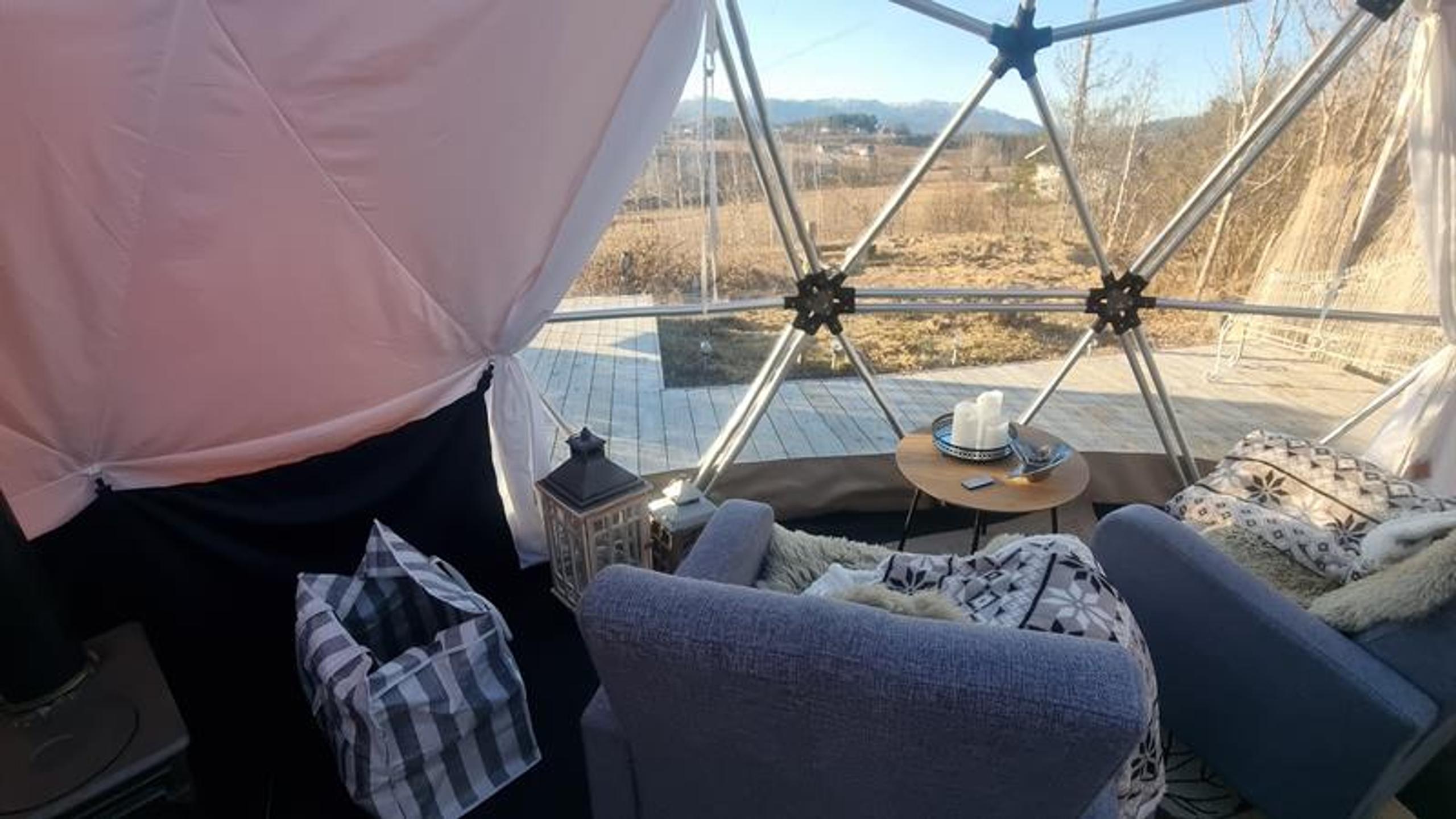 Arctic Dome hos Svenseid Alpakka