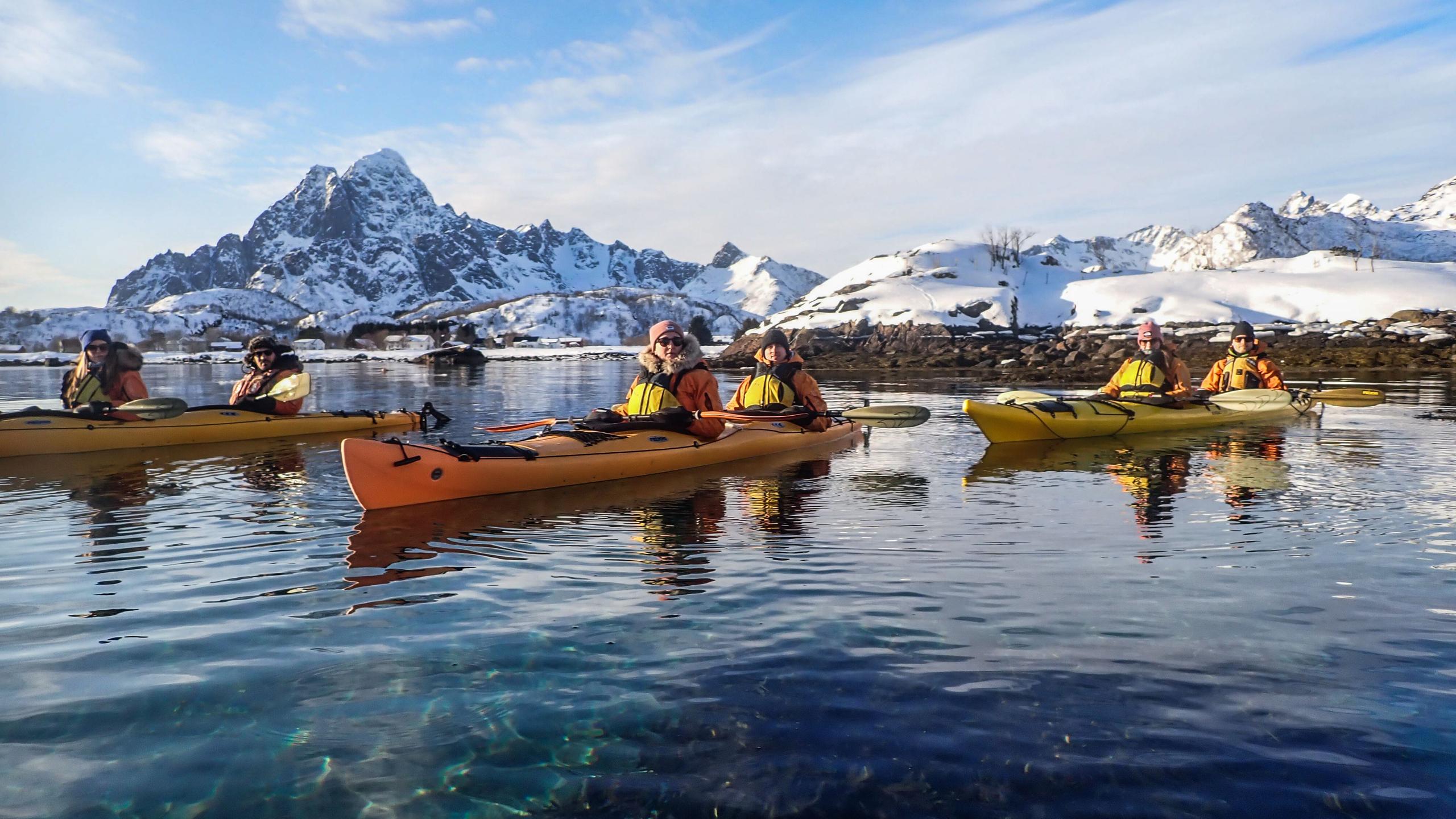 Kayak trip- Half day with Lofoten Aktiv