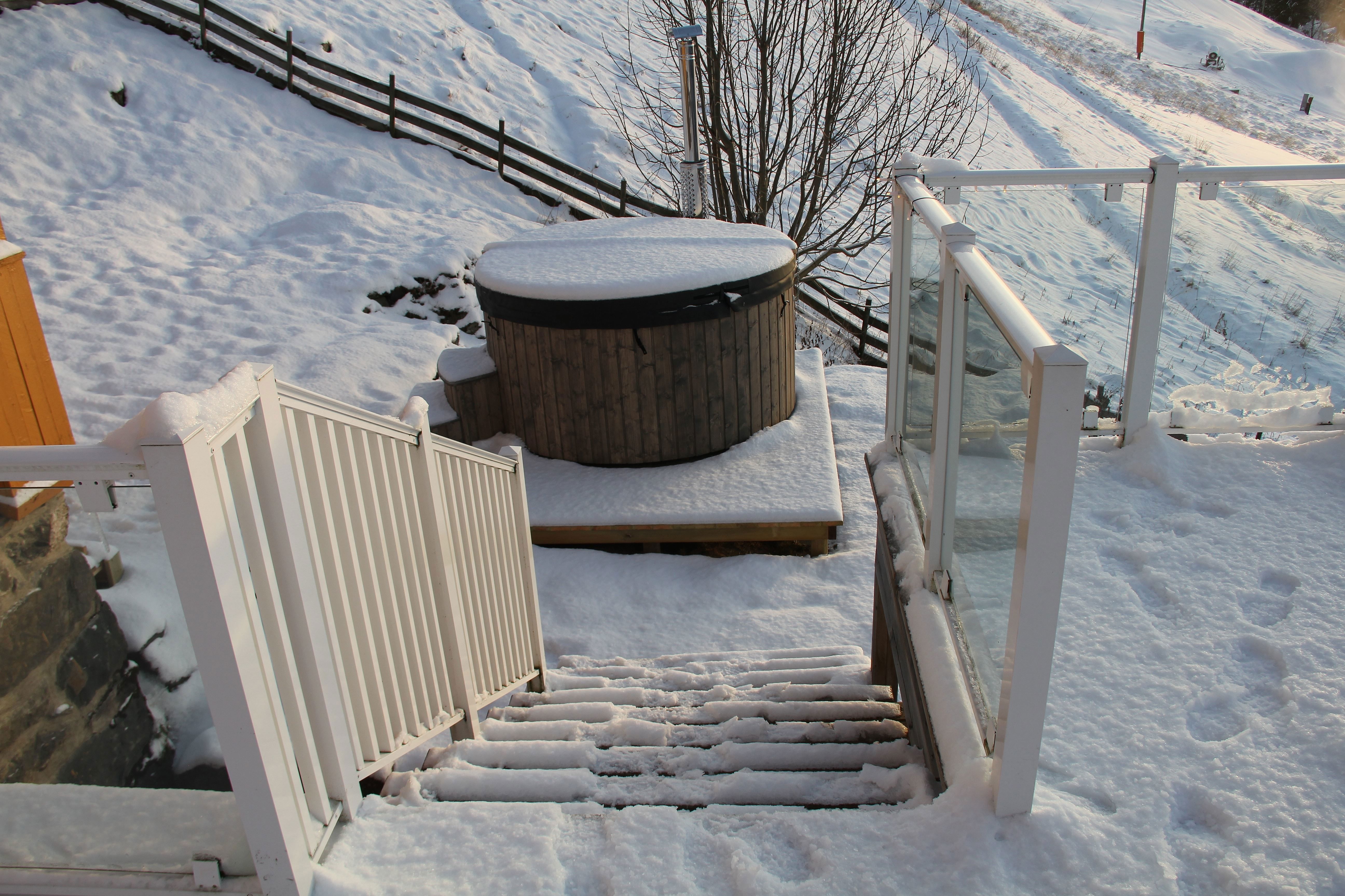 Hot tub floor plan Hafjell Gard main house