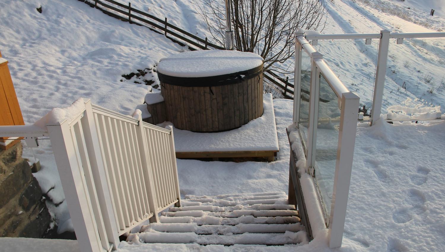 Hot tub floor plan Hafjell Gard main house