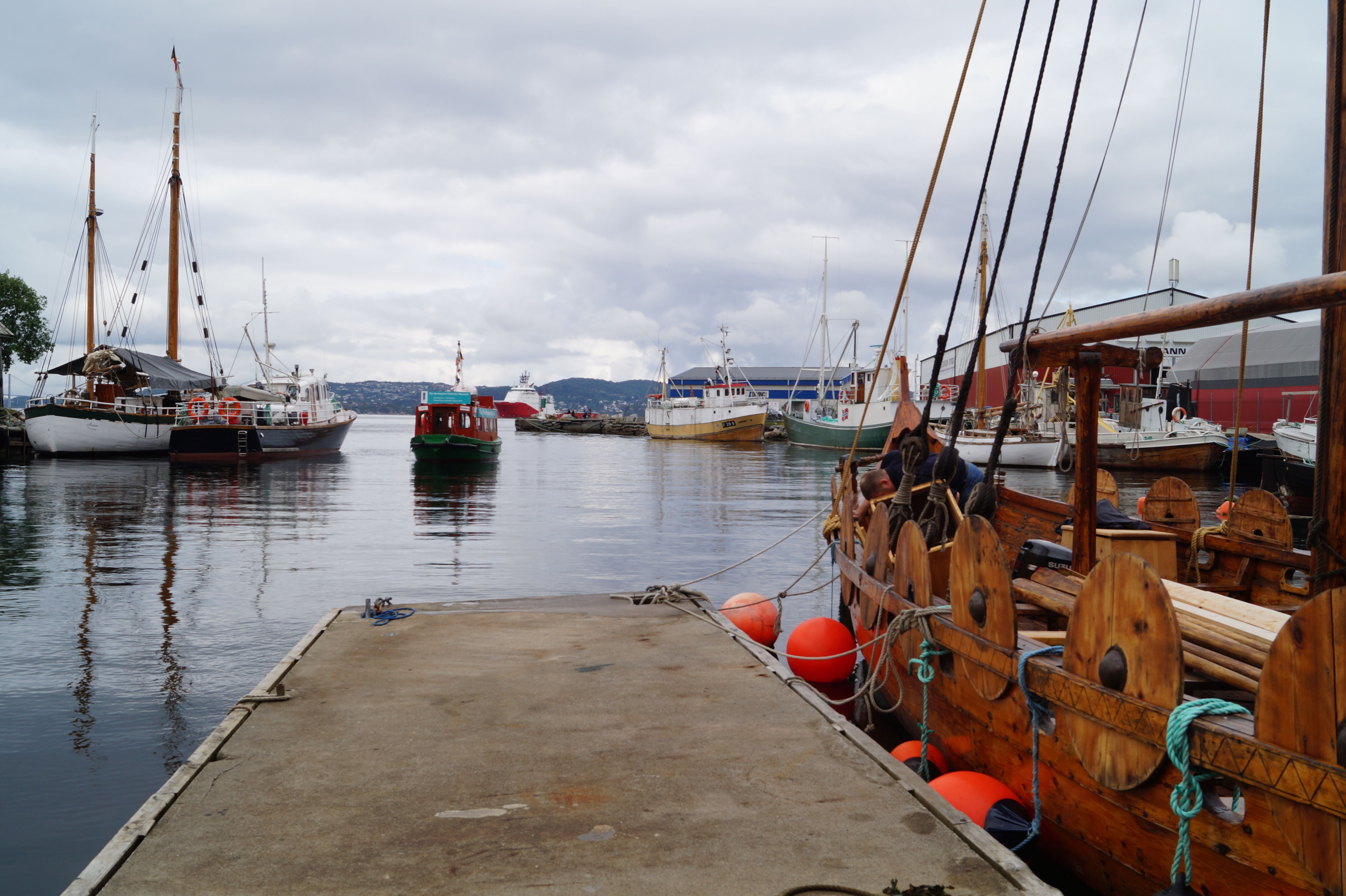 Beffen arrving Norwegian Museum of Fisheries