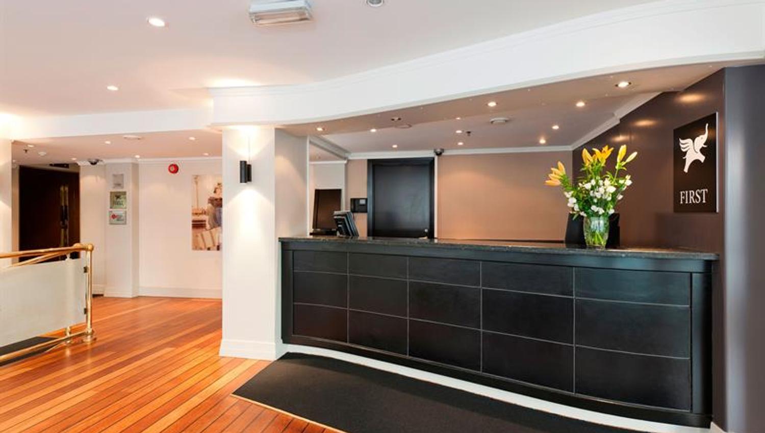 Reception area