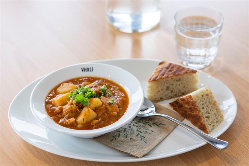 goulash at Vierli Kafeteria