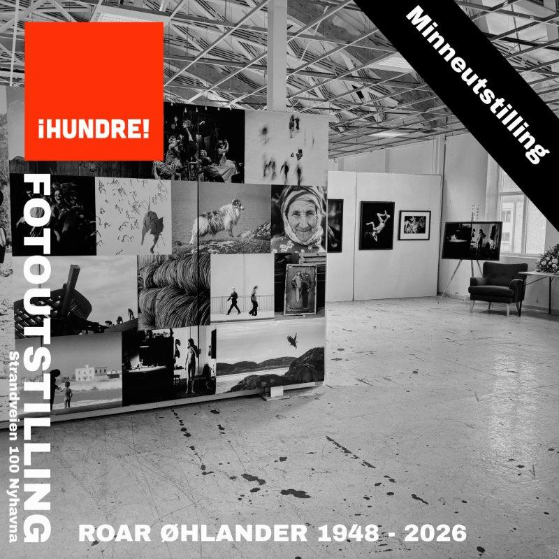 8 store utstillinger, bla. minneutstilling for Fotograf Roar Øhlander