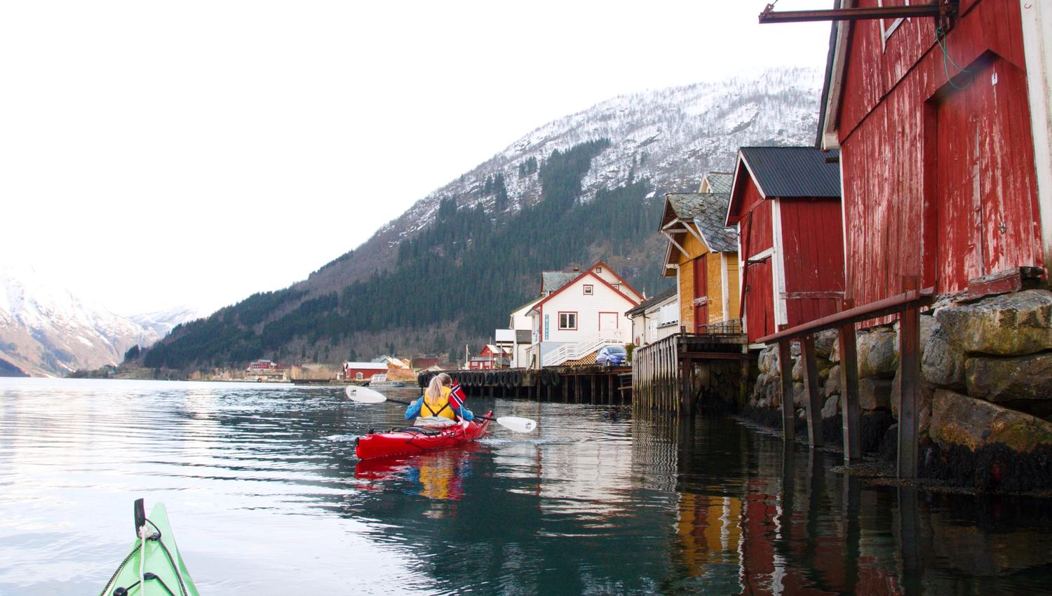 SUP/Kajakk Fjærland