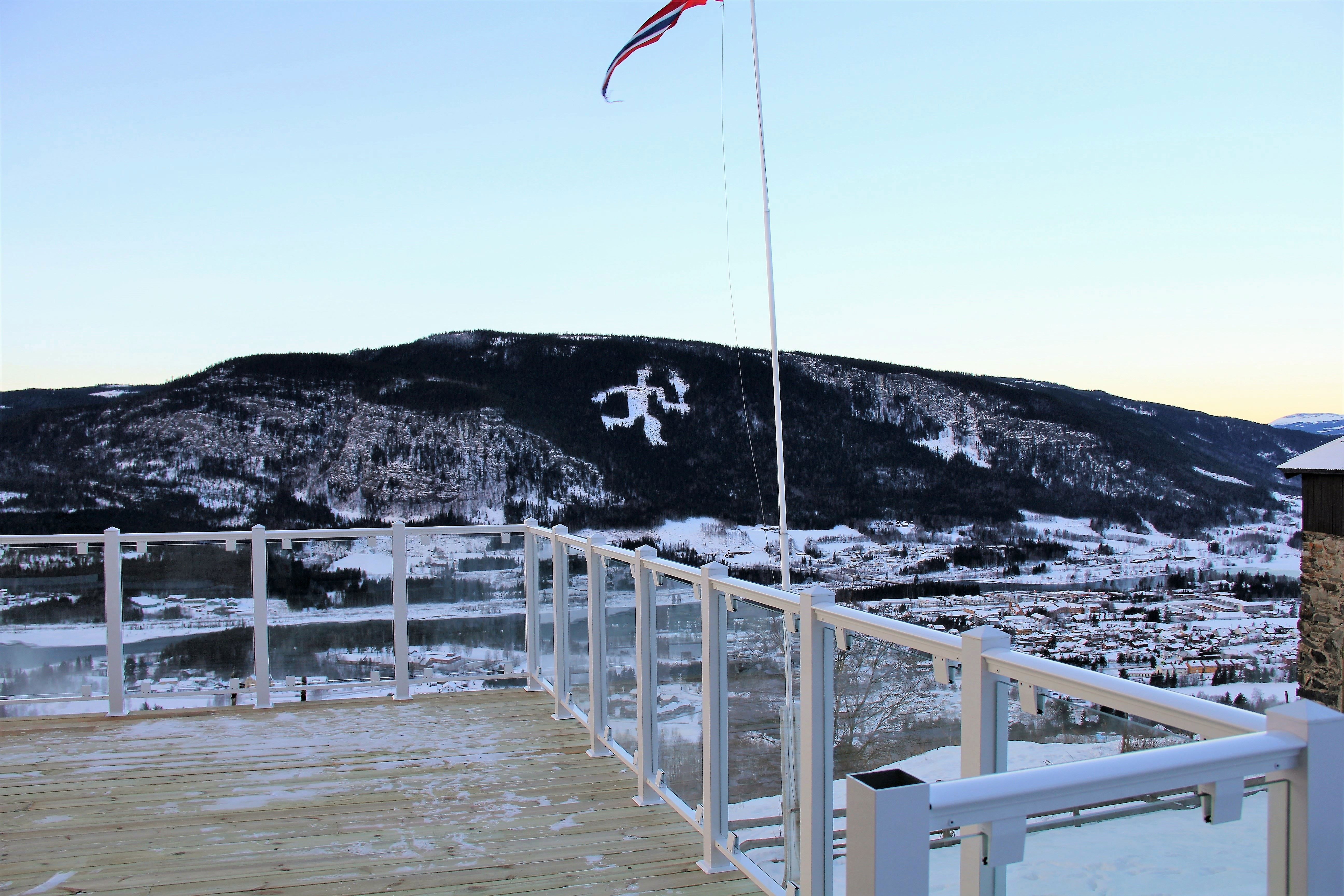 View from the main house