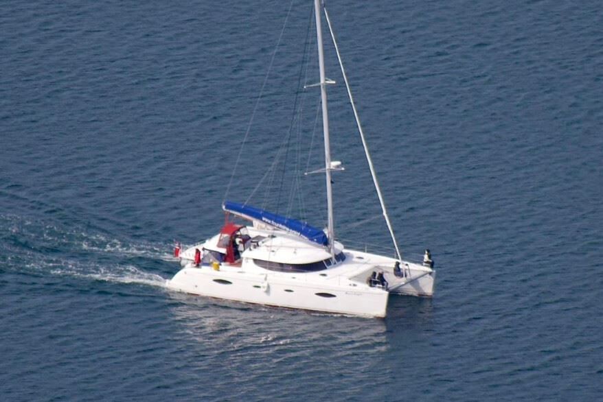 The Northern Yachting catamaran