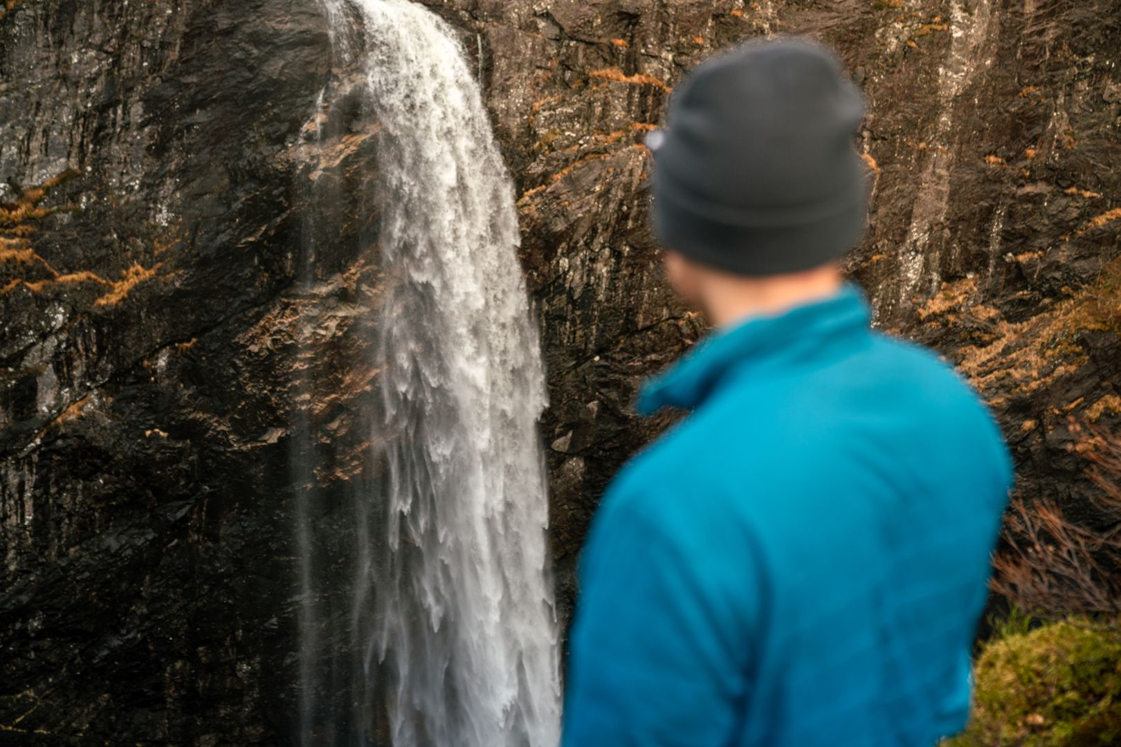Plenty of time to enjoy the waterfall