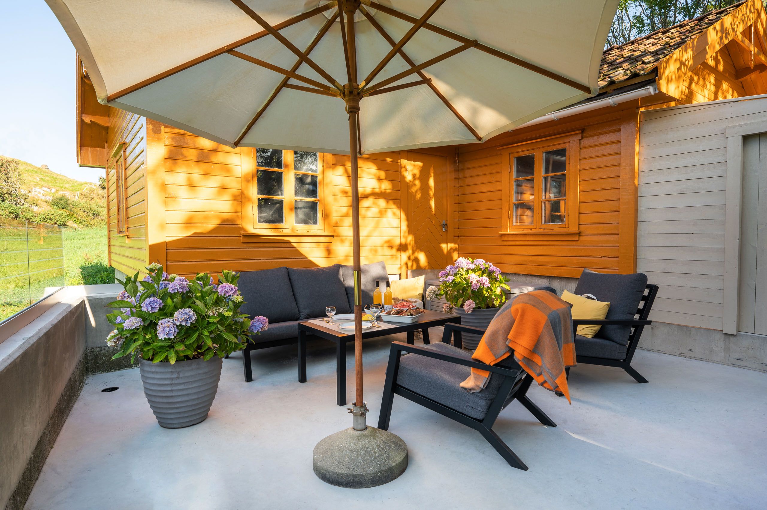 Lovely patio to enjoy the island life