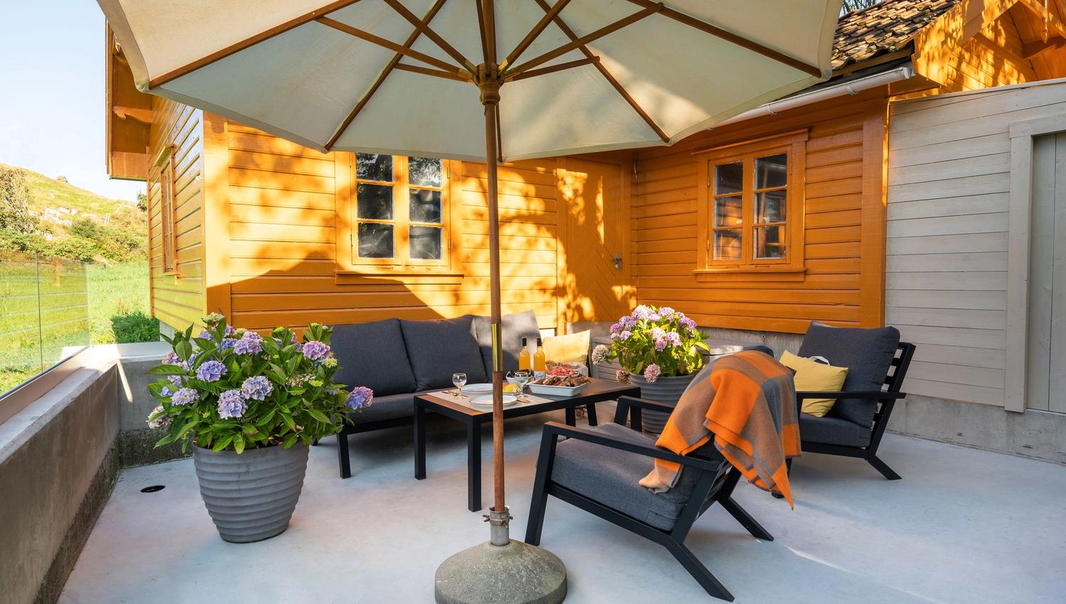 Lovely patio to enjoy the island life