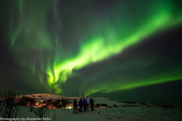 Hunting for the northern lights at Støtt