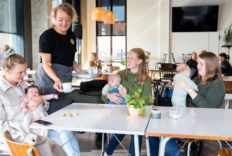 guests at Blackbird in Skien