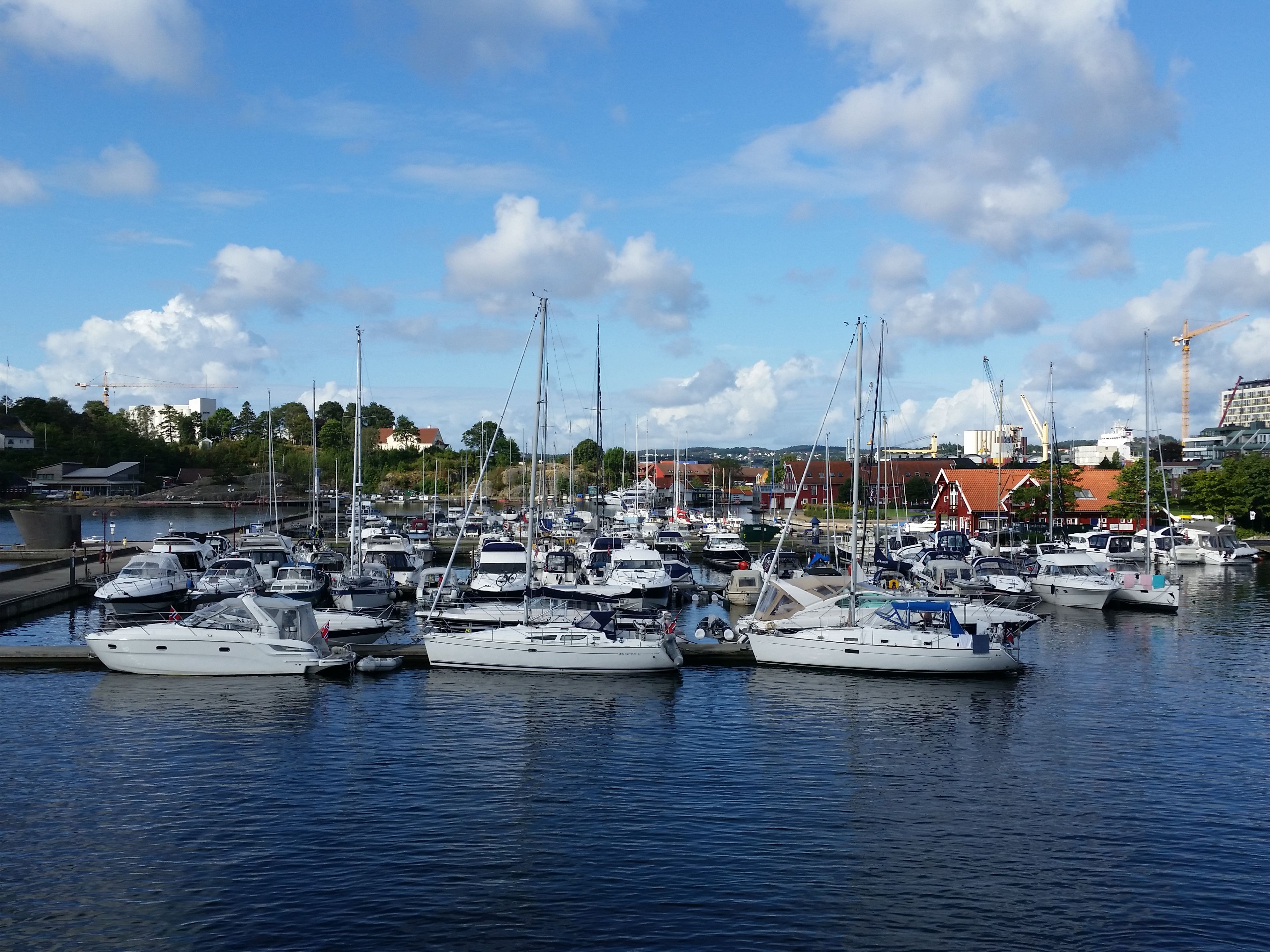Kristiansand Gjestehavn sommeren 2017