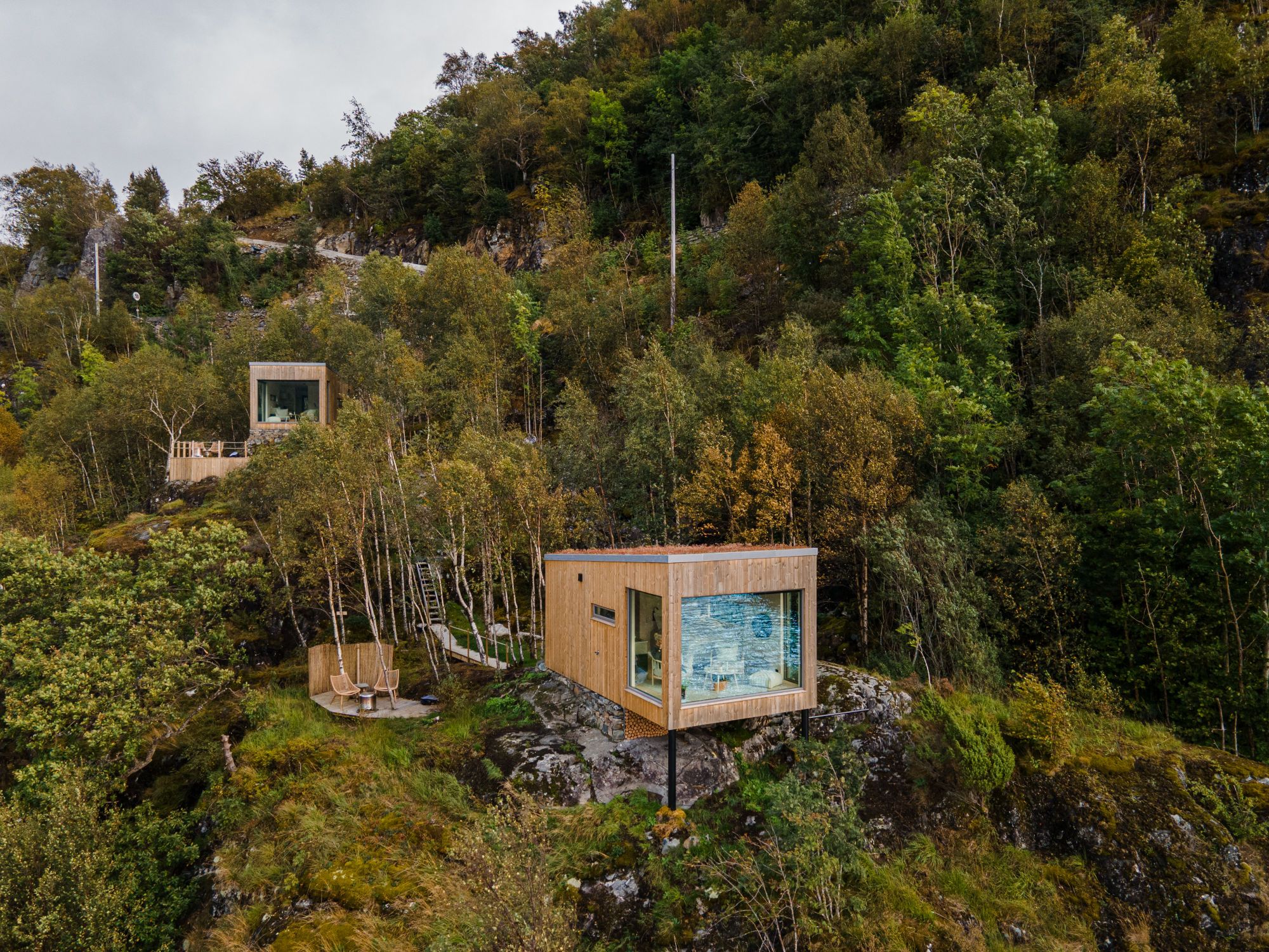 Fivelandsneset Fjordhytter