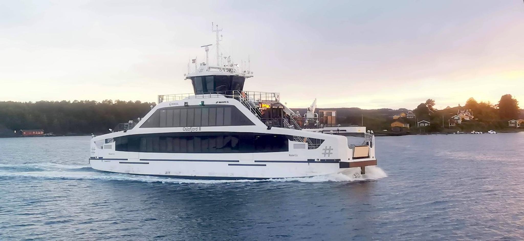 Modern electric boat 