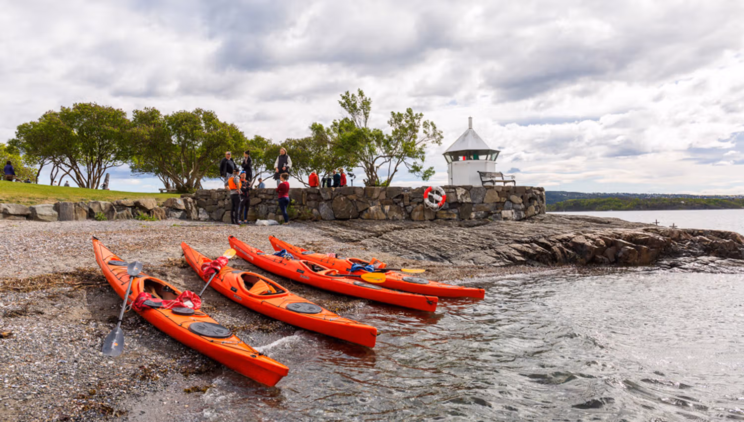 Kayaks at Bygdøynes
