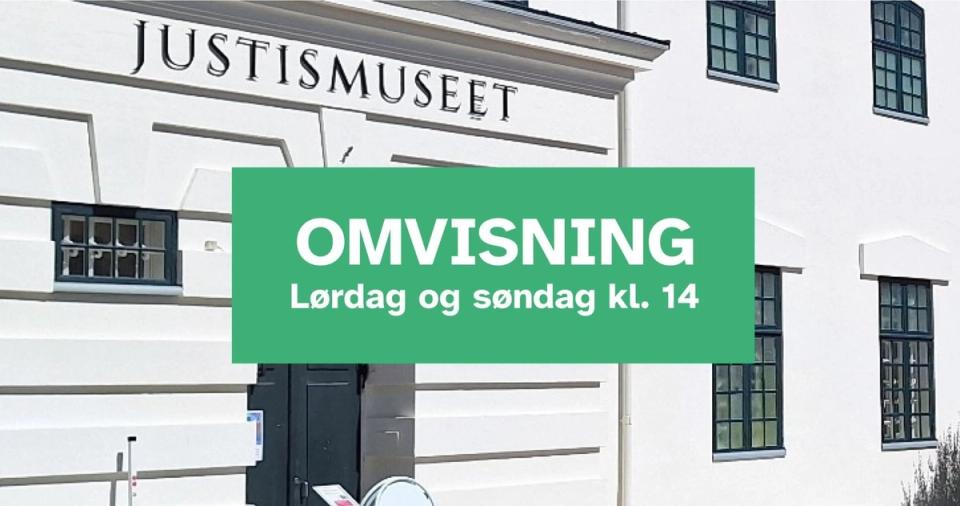 Guided tour on Saturday and Sunday