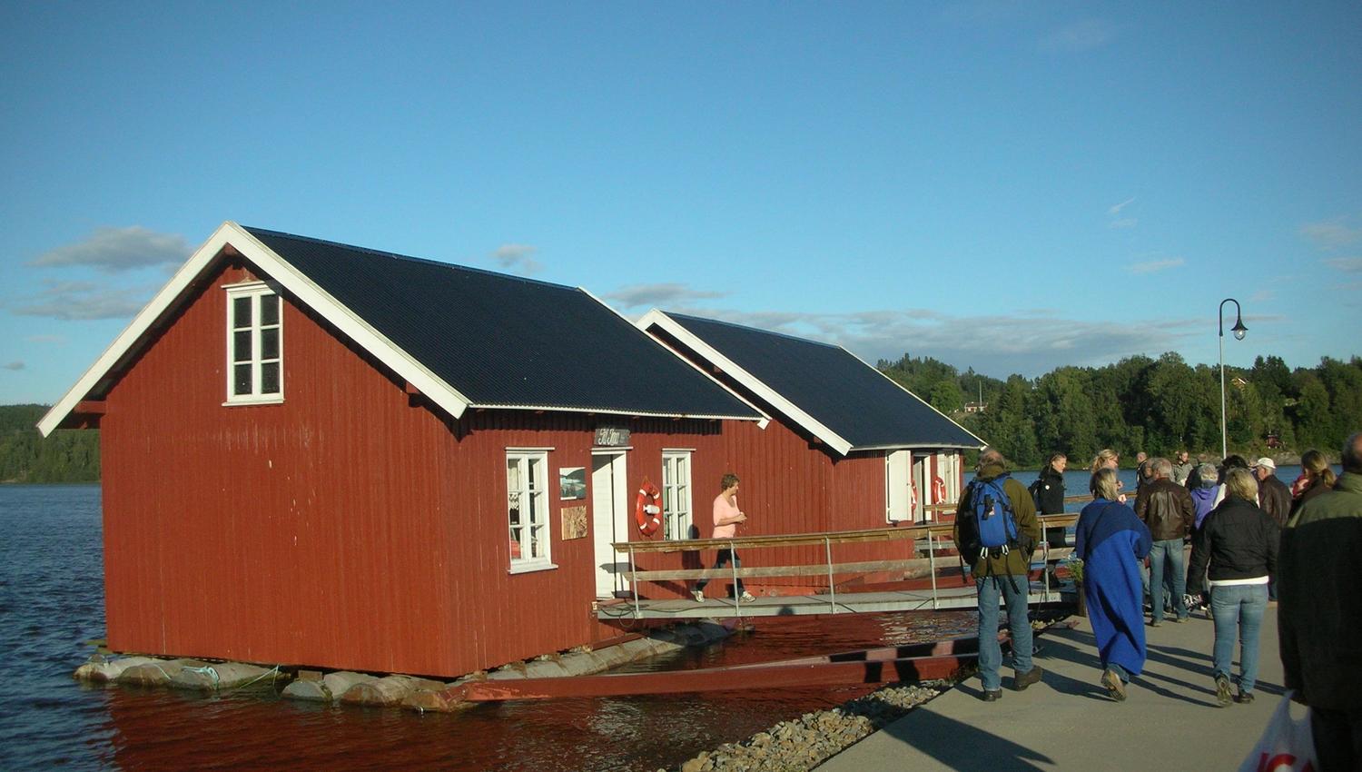 Hvilebrakka på Nes Lensemuseum