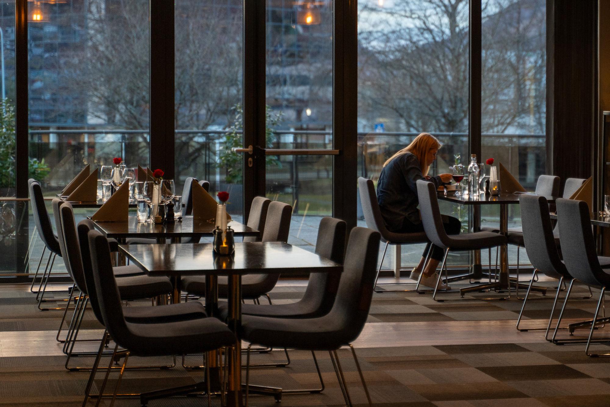 Evening atmosphere at Restaurant Varde