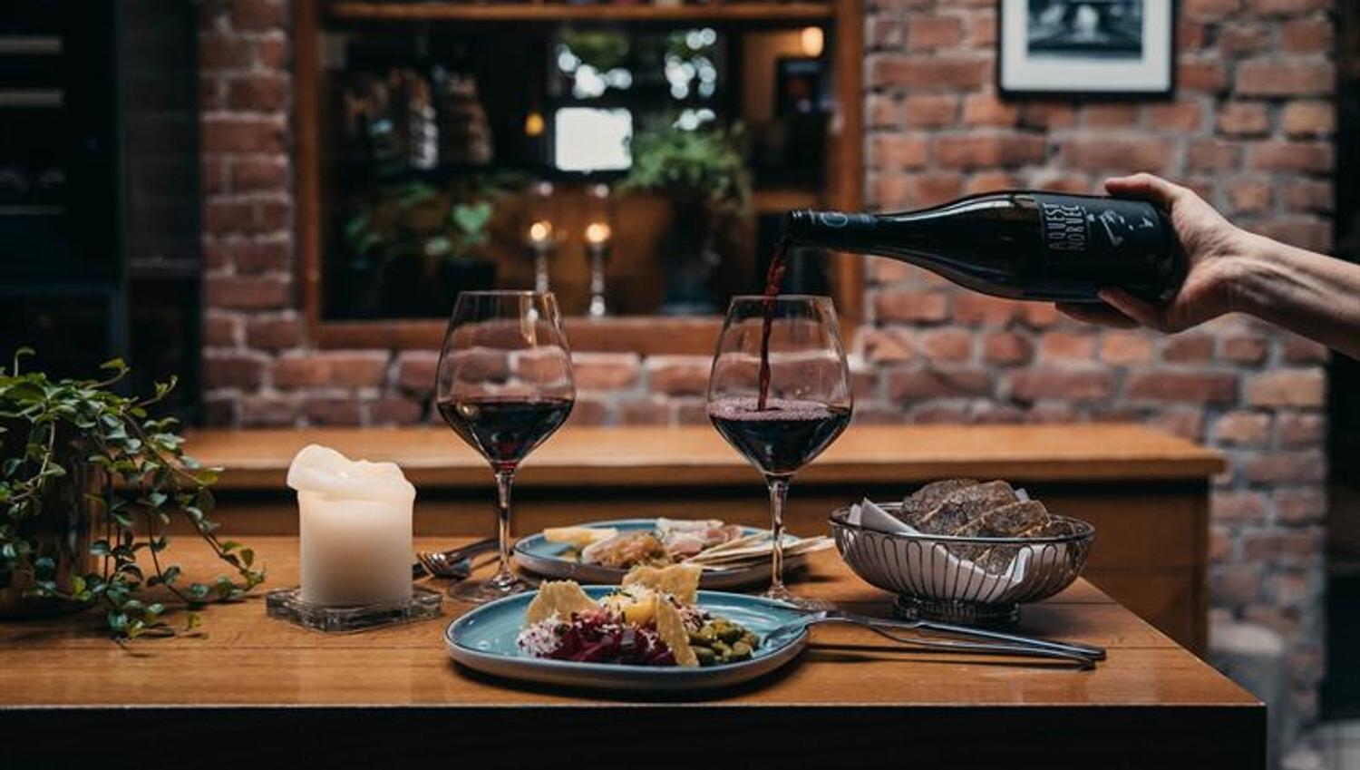 Good wine and excellent meals.