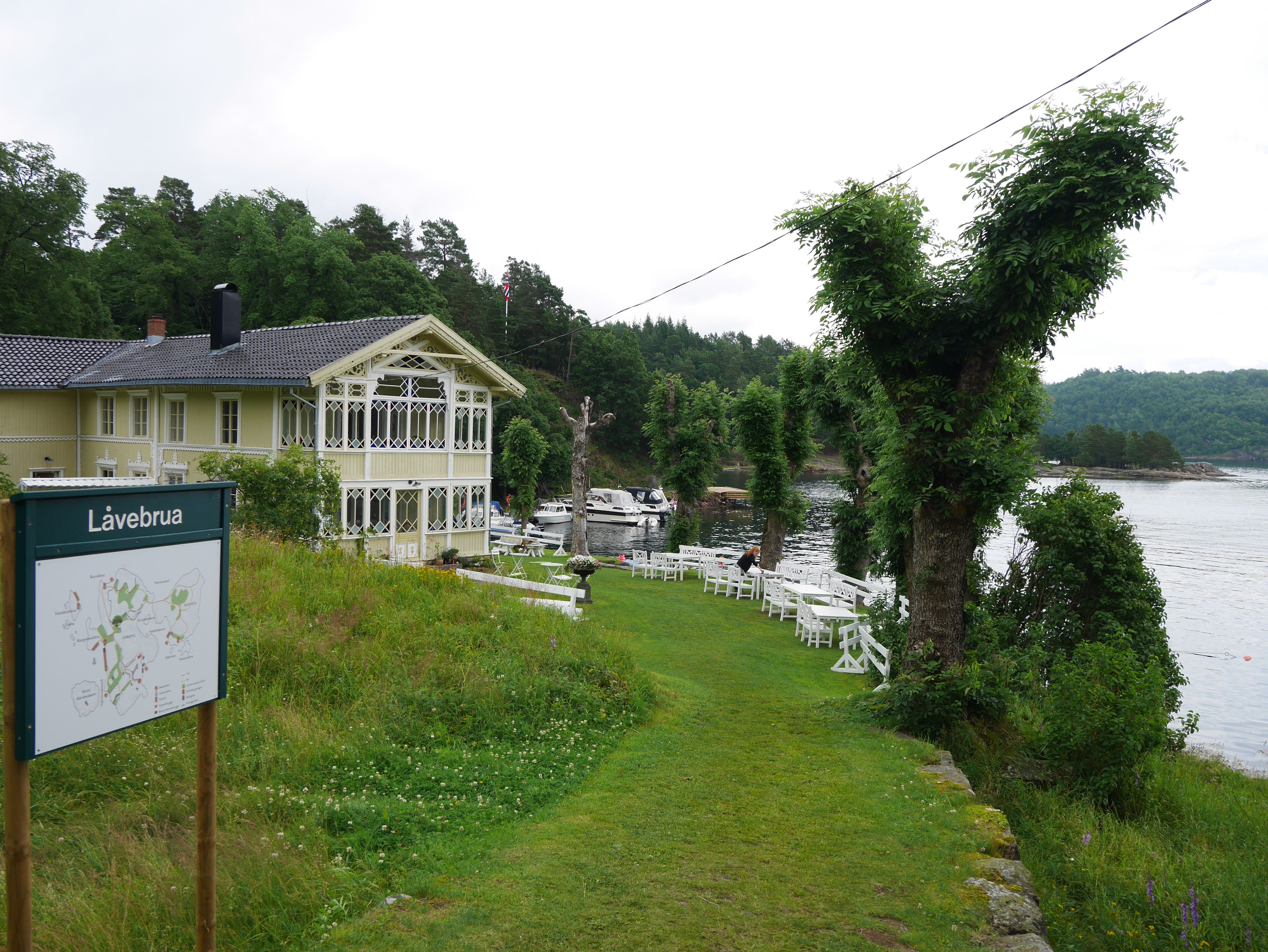 Låvebrua med øykart-Furøya-Tvedestrand