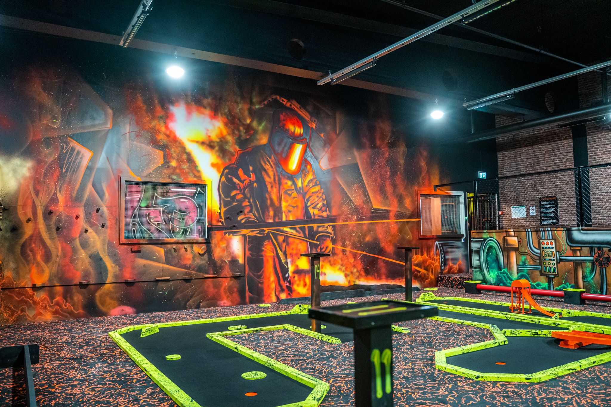 Minigolf Glow