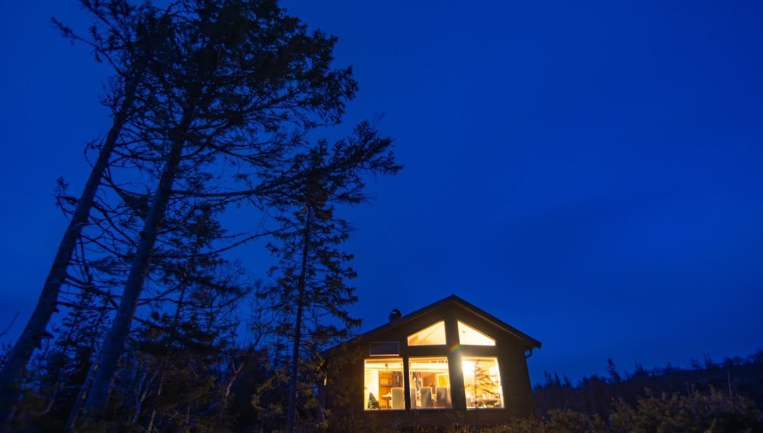 Ryplihytta cabin in Blåfjella/Skjækerfjella National Park